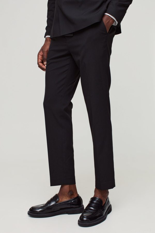 Korte Skinny Fit Pantalons