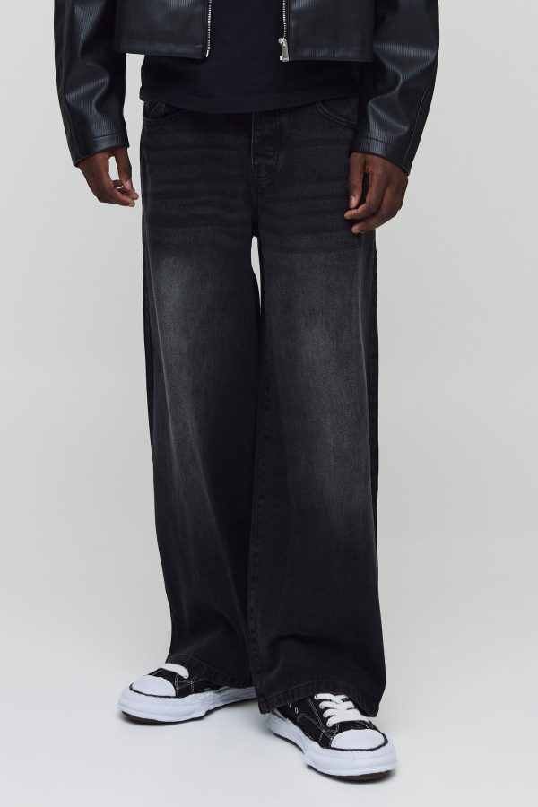 Onbewerkte Baggy Jeans