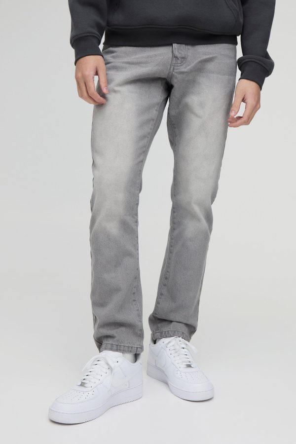 Onbewerkte Slim Fit Jeans