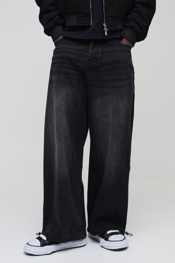 Denim Parachute Jeans