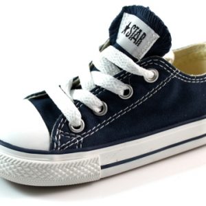 Converse All Stars lage sneaker kids Blauw ALL37