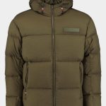 Tommy Hilfiger Winterjack Groen New York GMD Down Hooded Jacke MW0MW32786/RBN