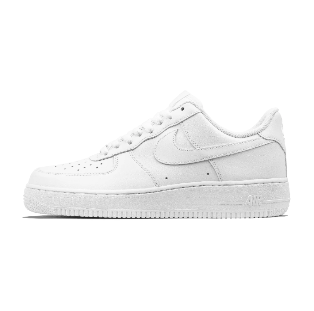 Nike Air Force 1 Wit/wit Maat 42 Male