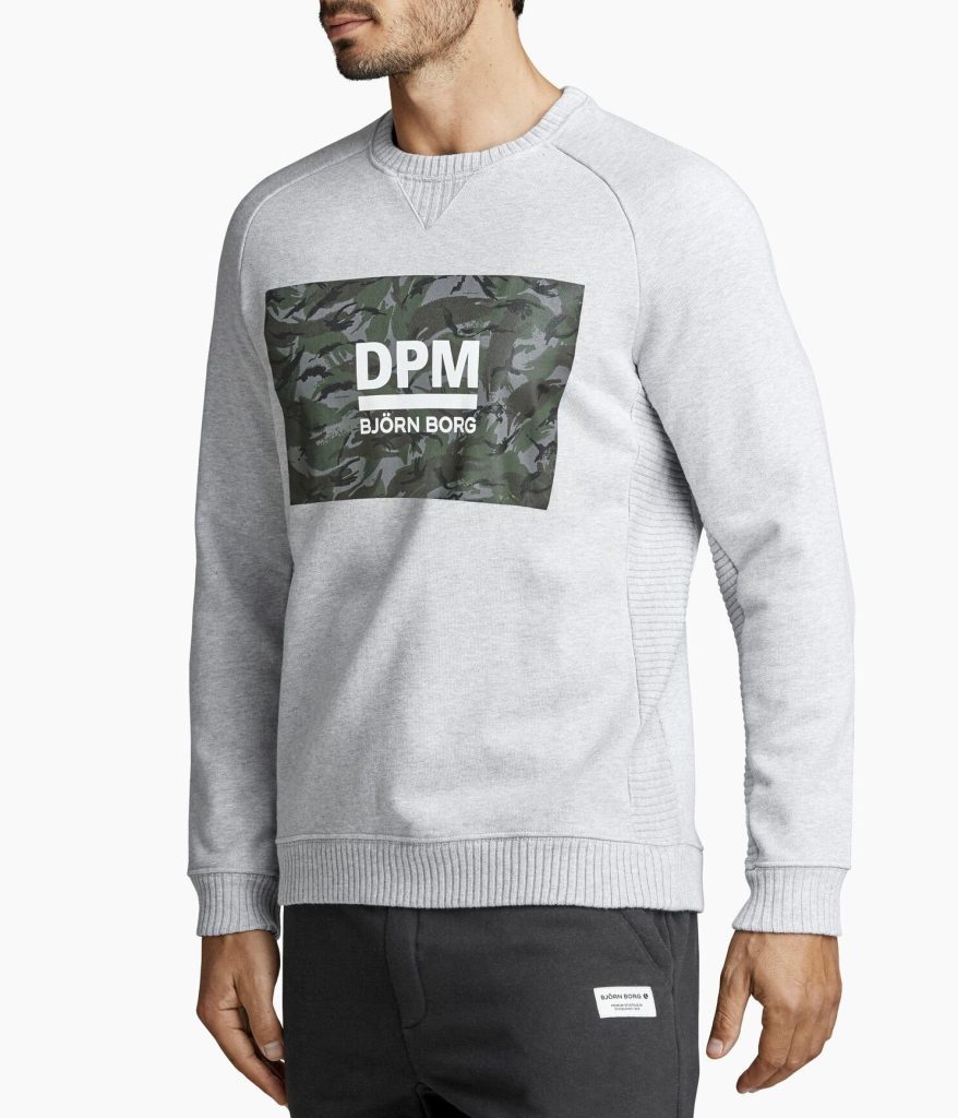 Bjorn Borg Heren Basic Dpm Crew Maat M Male