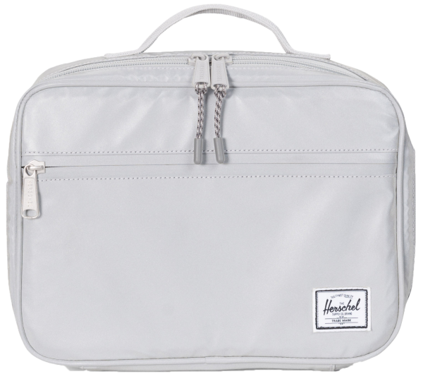 Herschel Supply Co. Pop Quiz Lunchbox Silver Reflective Maat 4.4l