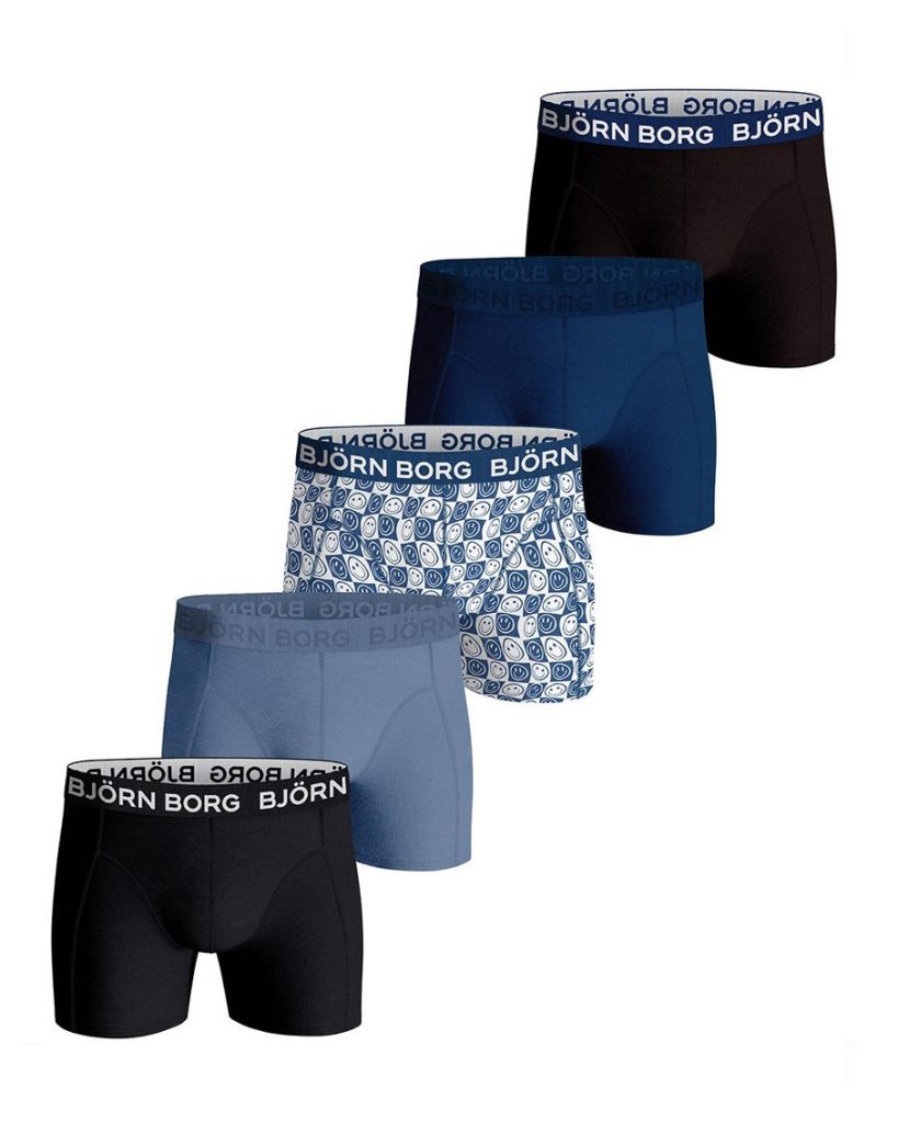 Bjorn Borg Heren Boxershort 5 Pack Cotton Stretch Maat S Male