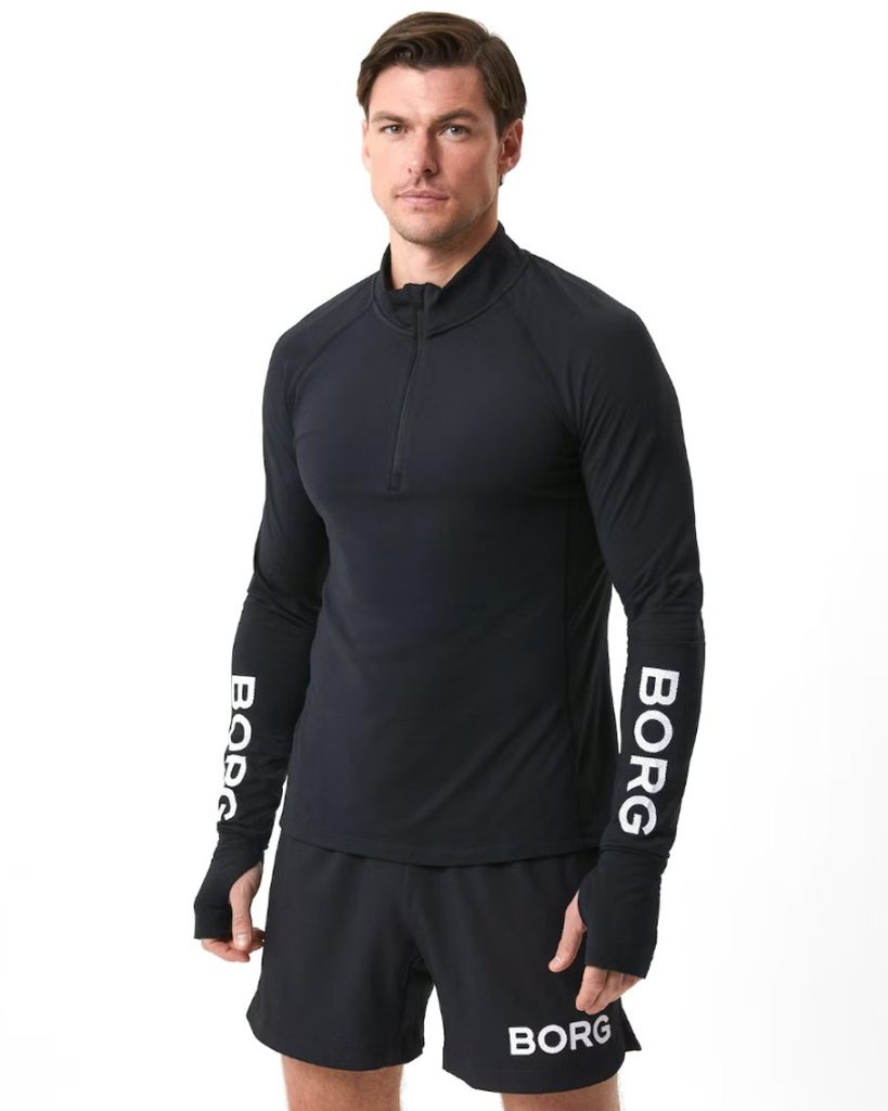 Bjorn Borg Heren Borg Midlayer Half Zip Maat Xl Male