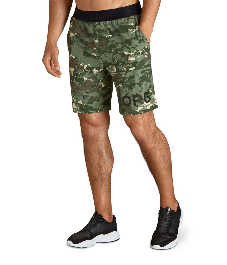 Bjorn Borg Heren Shorts Borg Camo Maat M Male