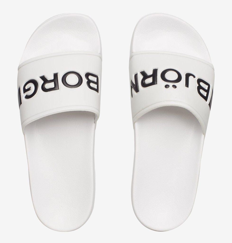 Bjorn Borg Heren Slippers Harper Ii White Maat 39 Male