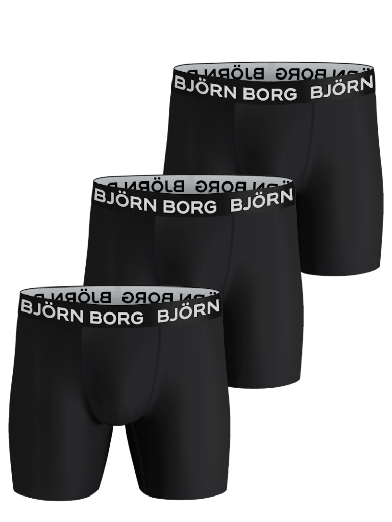 Bjorn Borg Bjorn Borg Performance Boxershorts 3 Pack Maat S Male