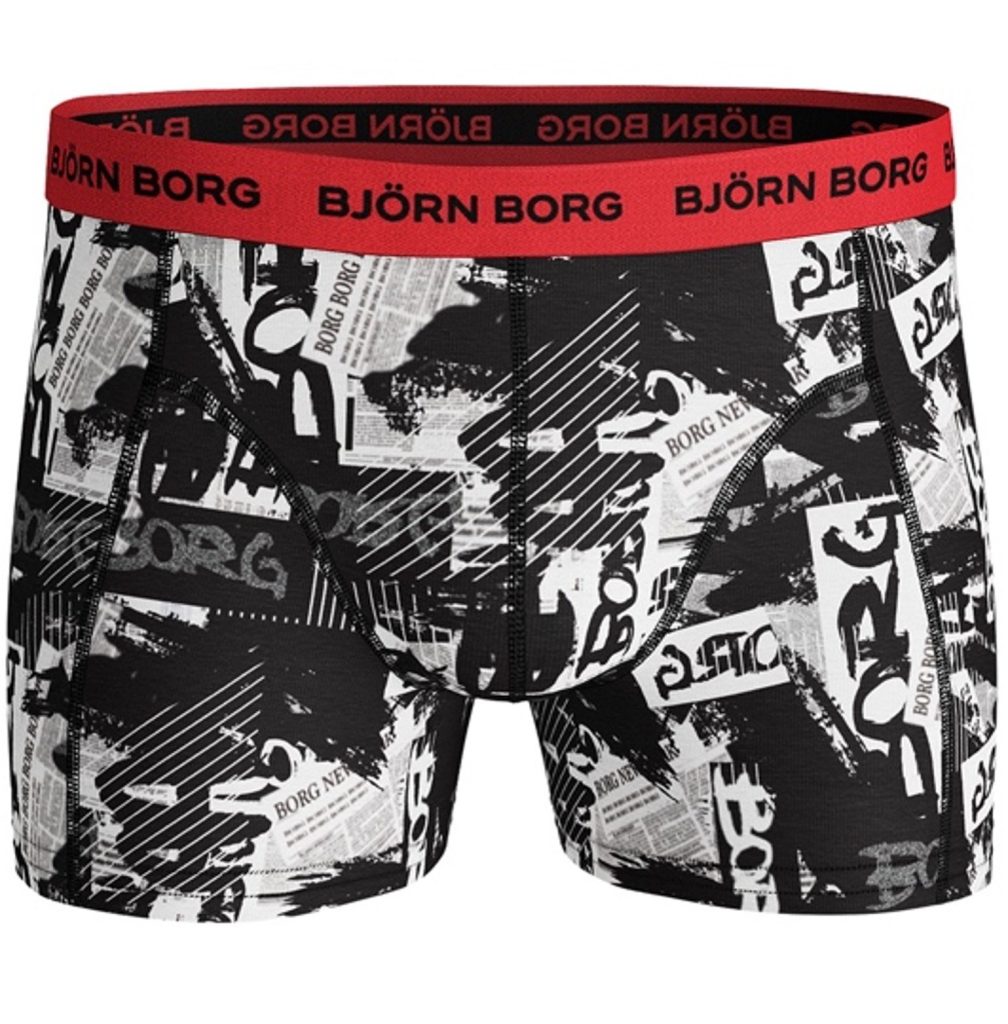 Bjorn Borg Jongens Boxershort 1p Street Art Maat 122-128 Male