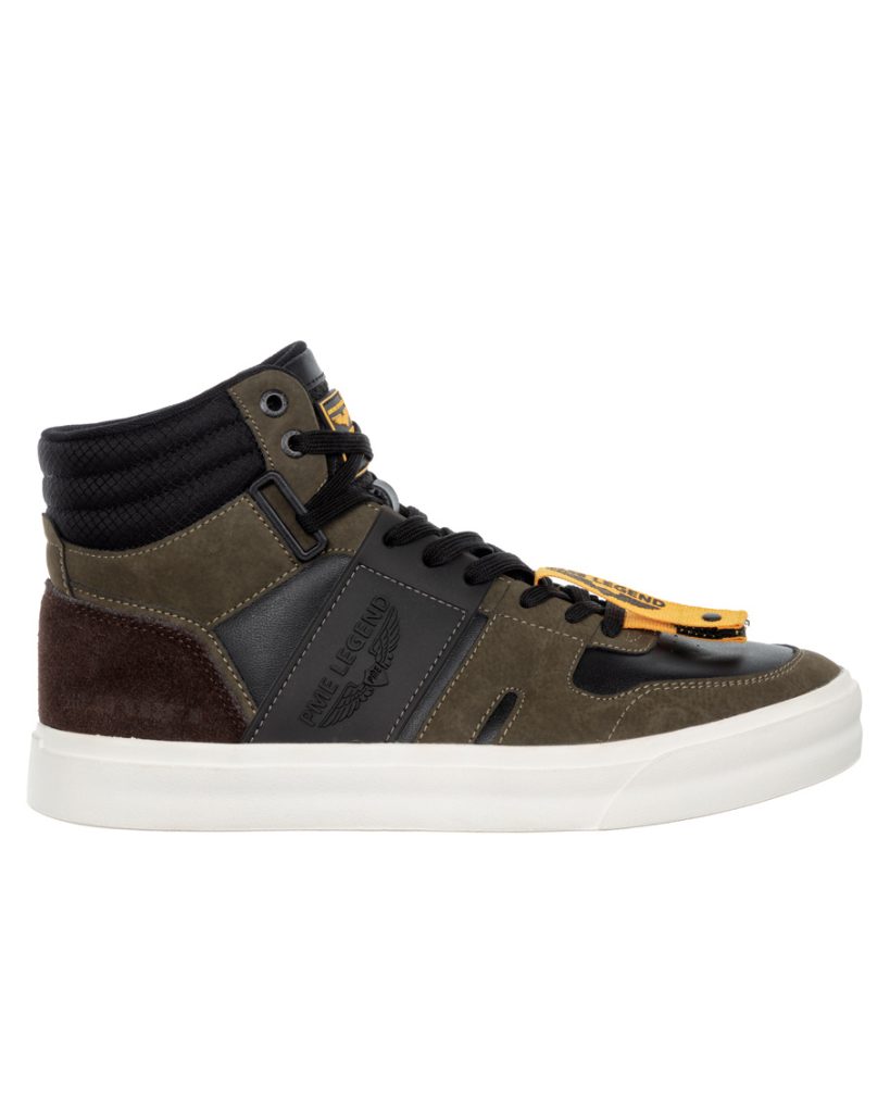 Pme Legend Cubscout Hoge Sneakers Khaki Maat 44 Male