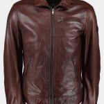 Donders 1860 Lederen Jack Bruin Leather Jacket 52434/551