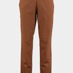 Gardeur Katoenen Broek Bruin Flatfront modern fit BENNY-3 417861/1028