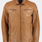 Donders 1860 Lederen jack Bruin Leather Jacket 52347/310