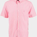 Gant Casual hemd lange mouw Roze Reg Broadcloth Stripe BD SS 3062001/606