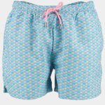 Blue Coast Zwembroek Blauw Stretch quick dry 6106/16