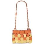 Paco Rabanne Shoppers - Sparkle Sac A Main Shoulder Bag in oranje