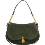 Coccinelle Hobo bags - Coccinellemagie Suede Bim in groen