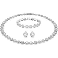 Swarovski Kettingen - Swarovski Angelic Silberfarbene Schmuck Set 536785 in silver