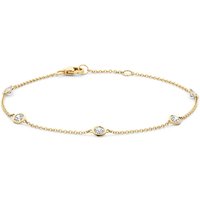 Blush Armbanden - Blush 14 Karat Golden Bracelet 2238YZI in gold