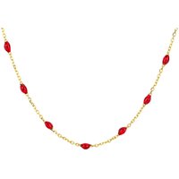 Blush Kettingen - Blush 14 Karat Golden Necklace 3162YRR in gold