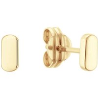 Jackie Gold Oorbellen - Jackie Gold Vivaldi 14 Karat Gold Ear Studs JKE24. in gold