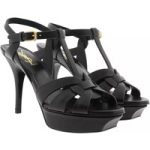 Saint Laurent Pumps & high heels - Tribute 75 Sandal Leather in zwart