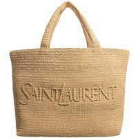 Saint Laurent Totes & shoppers - Raffia Tote Bag in beige