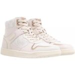 Coach Sneakers - Hi Top Coated Canvas Sneaker in beige