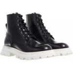 Alexander McQueen Boots & laarzen - Boots Leather in zwart