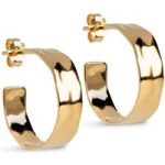 ENAMEL Copenhagen Oorbellen - Enamel Copenhagen 925 Sterling Silver Earrings wit in gold