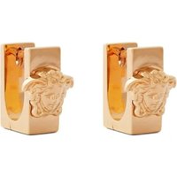 Versace Ringen - Medusa Logo Hinged Earrings in gold