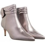 Ted Baker Boots & laarzen - Yona Suede Bow Detail Ankle Boot in staalgrijs