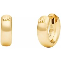 Michael Kors Oorbellen - 14K Gold-Plated Sterling Silver Huggie Earrings in gold