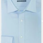 Commander Business hemd lange mouw Blauw overhemd lichtblauw slim fit 213009307/600