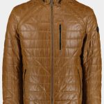 Donders 1860 Lederen Jack Beige Leather Jacket 52215.2/220