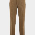 F043 Ribbroek Beige wolmix met steekzak 422.1.10.011/100