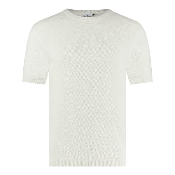 Blue Industry Cotton linnen t-shirt