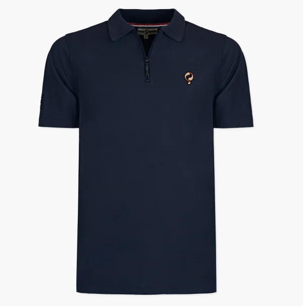 Q1905 Polo shirt zuidland donker