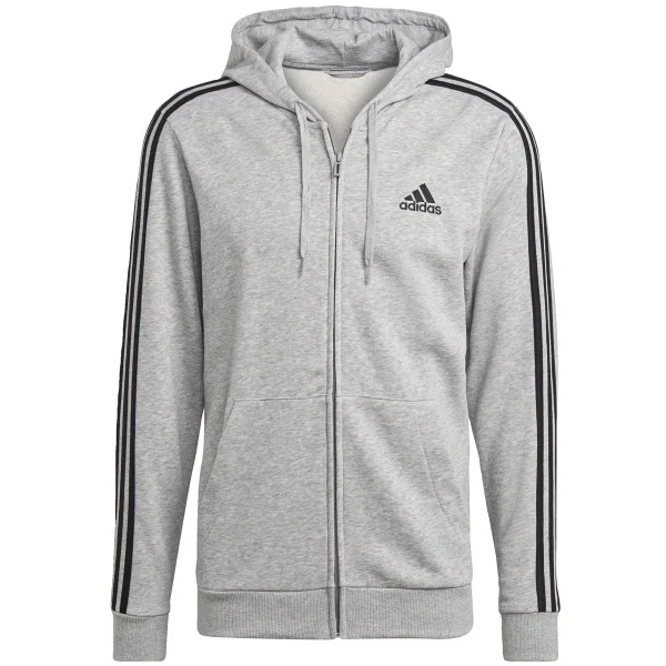 Adidas Essentials french terry 3-stripes hoodie