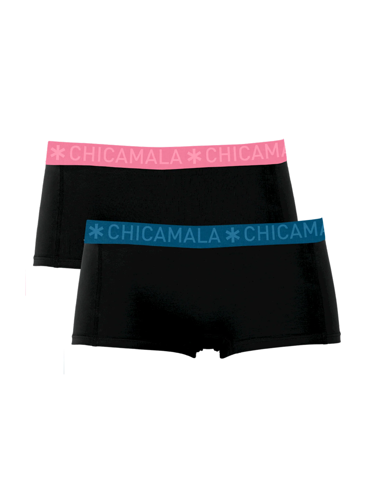 Muchachomalo Dames 2-pack boxershorts effen