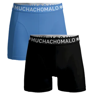 Muchachomalo Jongens 2-pack boxershorts effen