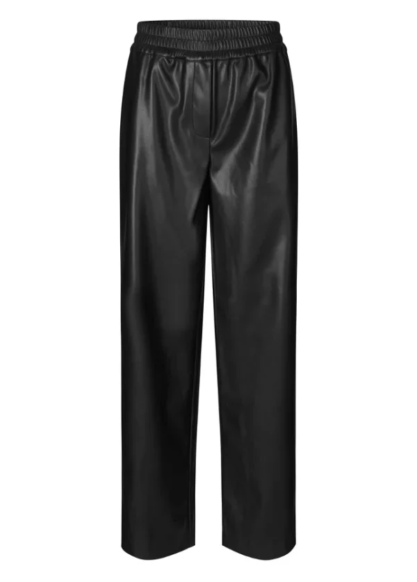 Modström Vegan leather broek famina