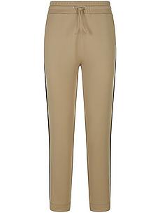 Enkellange broek elastische band Van Canyon beige