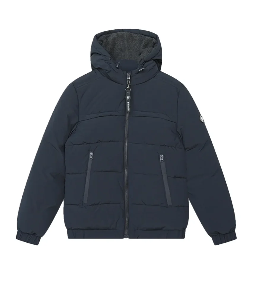 Bellaire  Jongens winterjas met capuchon bart navy