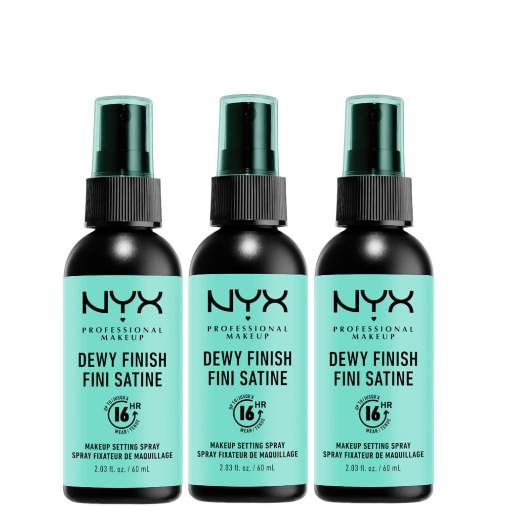 NYX Professional Makeup Dewy Setting Spray Trio