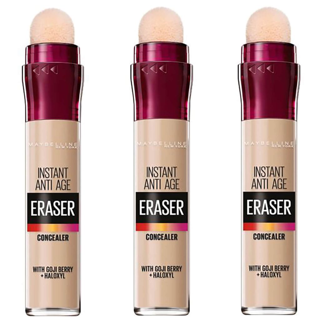 Maybelline Eraser Eye Concealer Light x 3