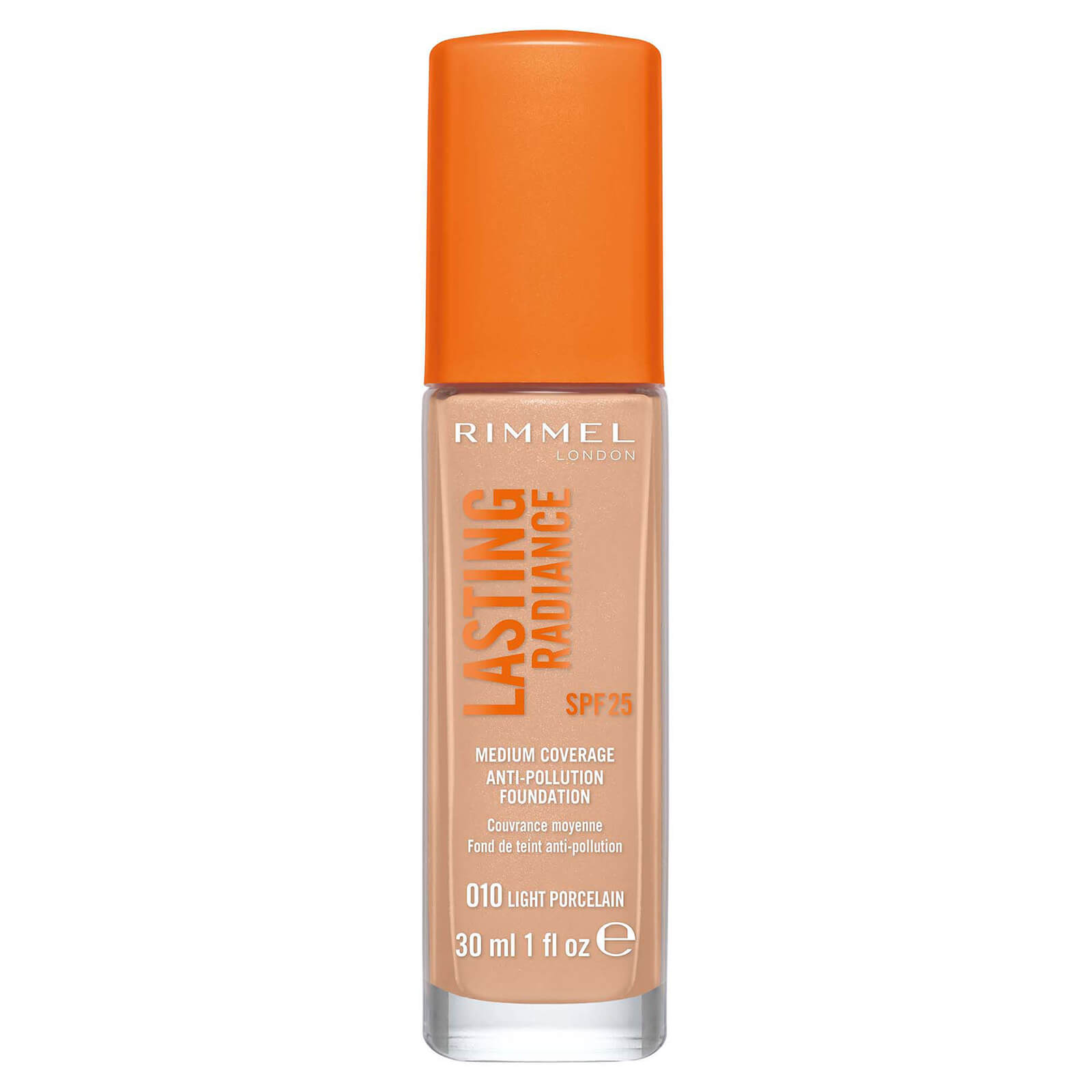 Rimmel Lasting Radiance Foundation (Various Shades) - Light Porcelain