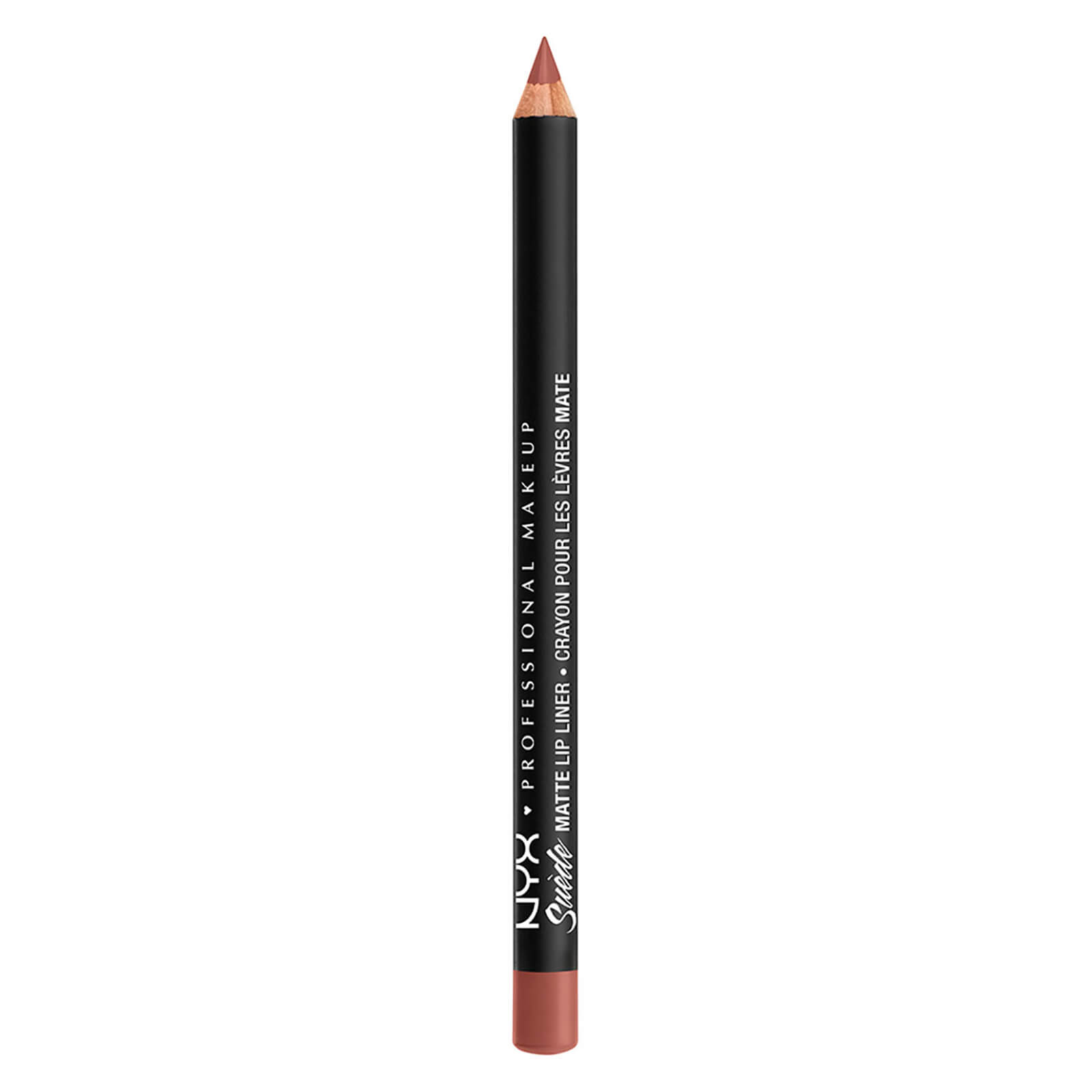 NYX Professional Makeup Suede Matte Lipliner (Verschillende Tinten) - Free Spirit - Medium Pinkish Nude